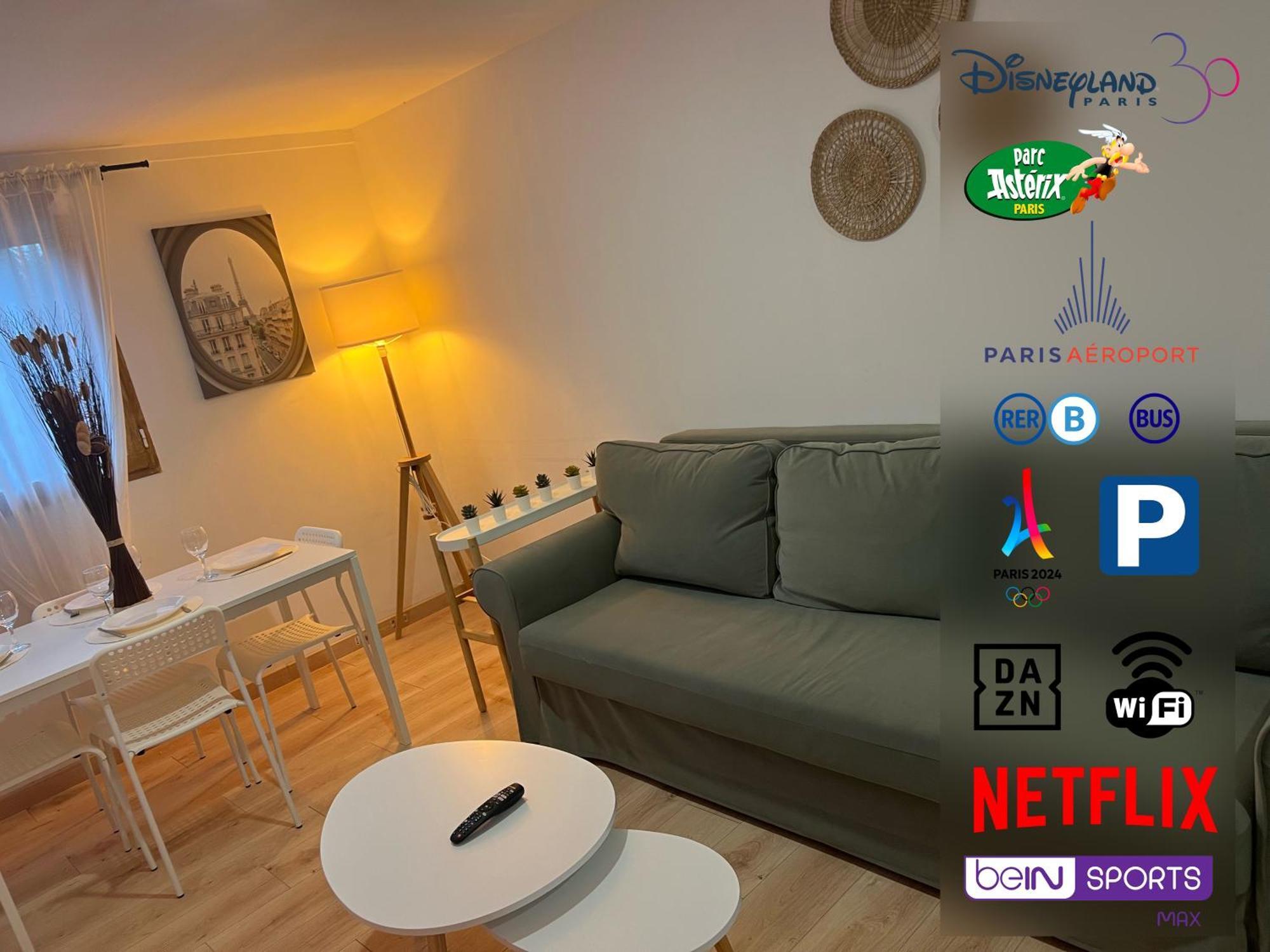 Appartement Pres De Paris, Disney & Cdg Tremblay-en-France Luaran gambar